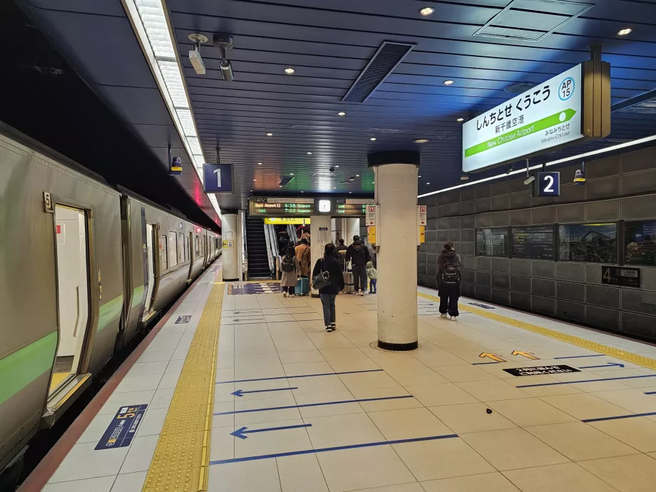 Stasiun kereta api di bandara