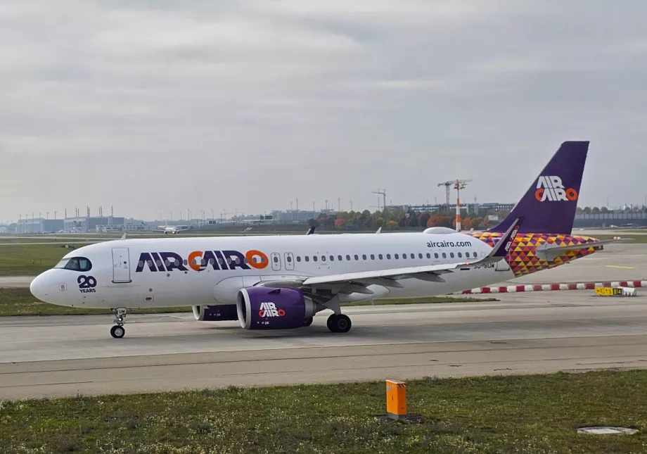 Air Cairo, Airbus A320 di Munich MUC