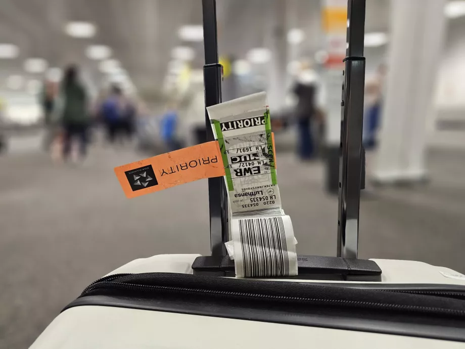 Label bagasi prioritas