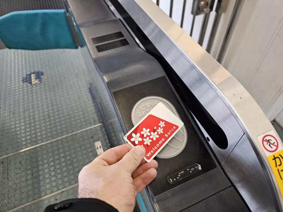 Pembayaran dengan kartu IC