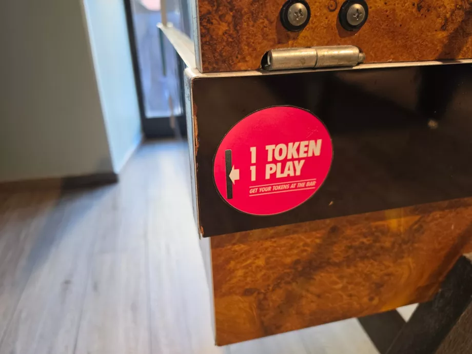 1 permainan = 1 token