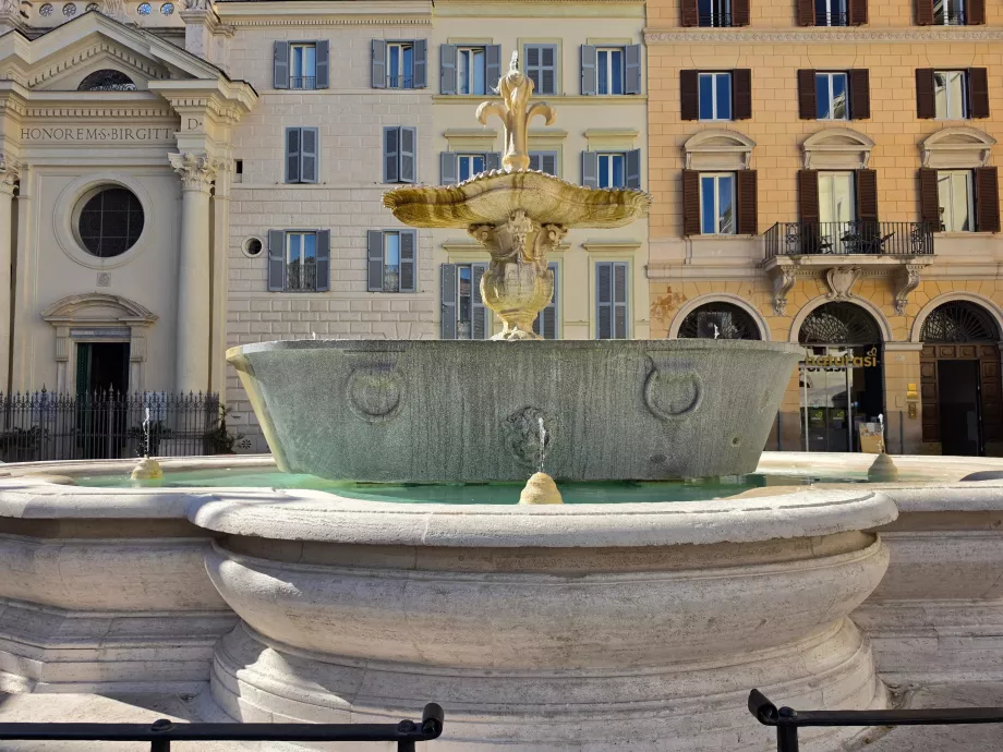 Campo de' Fiori, air mancur