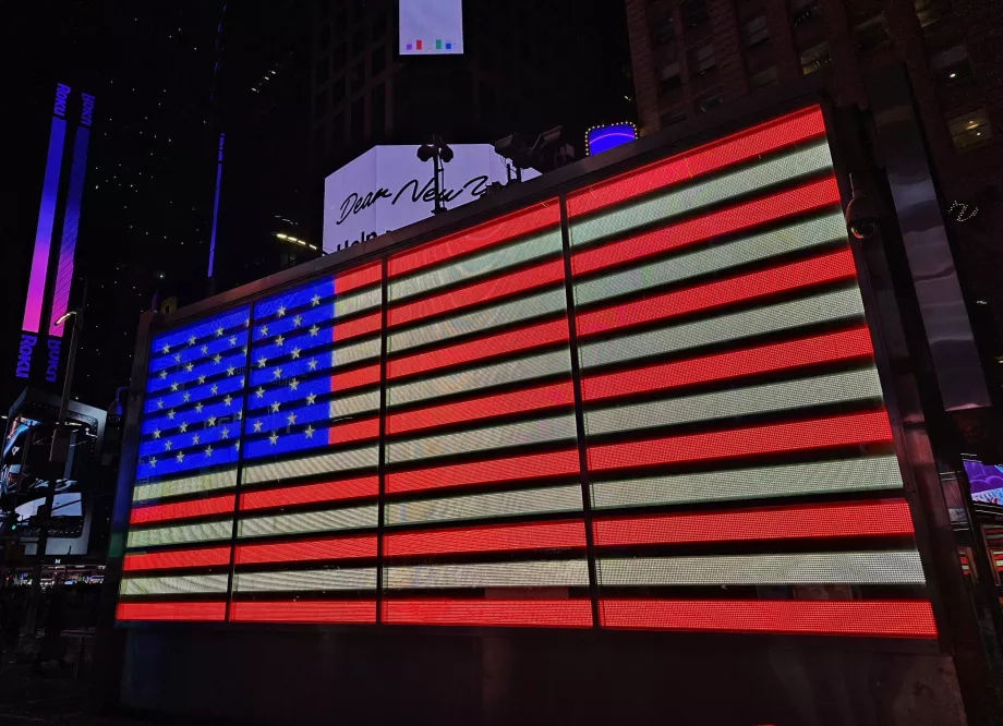 Bendera di Times Square
