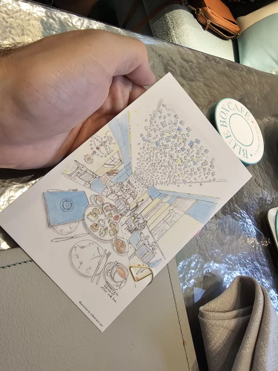 Kotak Biru, Kartu Pos