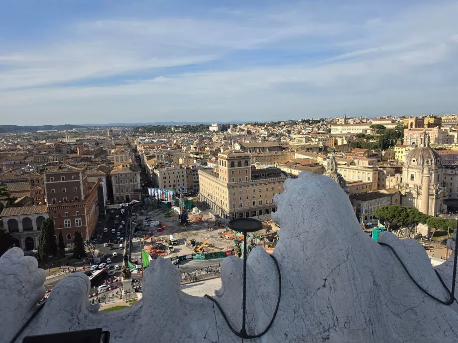 Altare della Patria, bagian berbayar