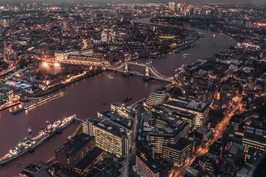 Pemandangan dari The Shard