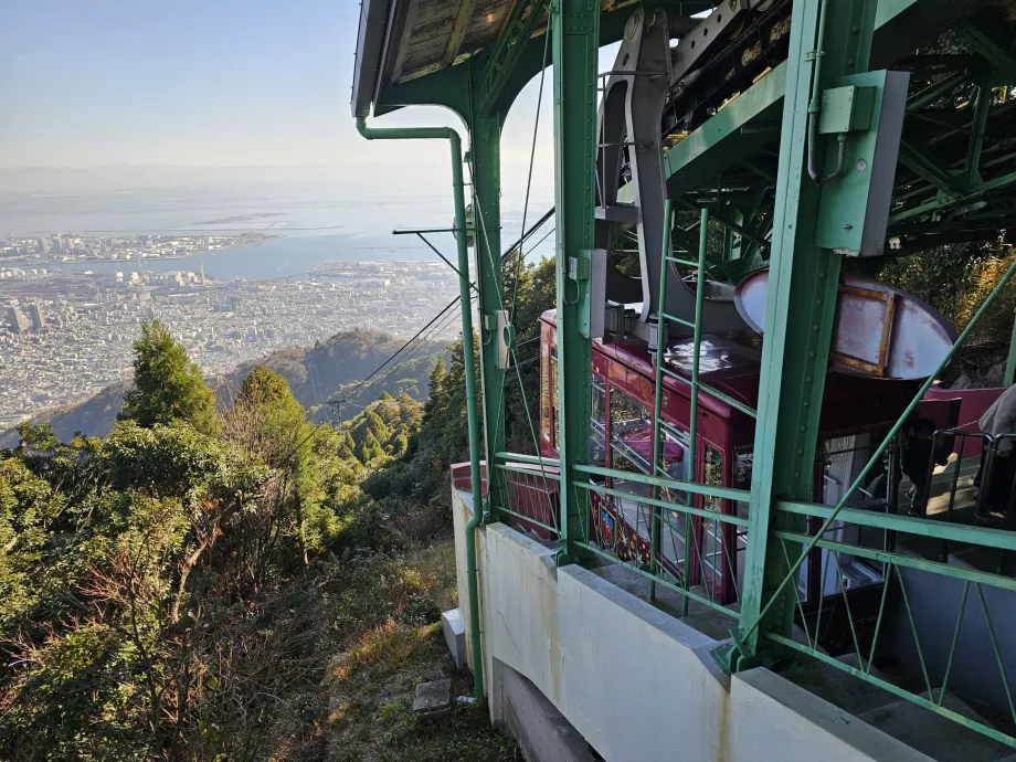 Stasiun atas kereta gantung Maya