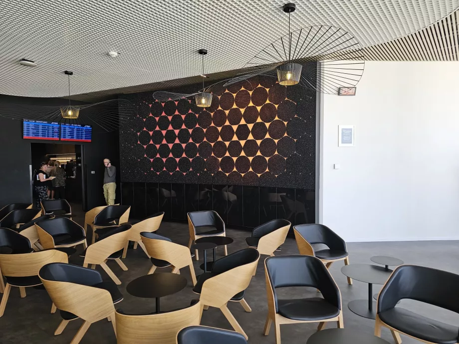 Keseluruhan lingkungan lounge
