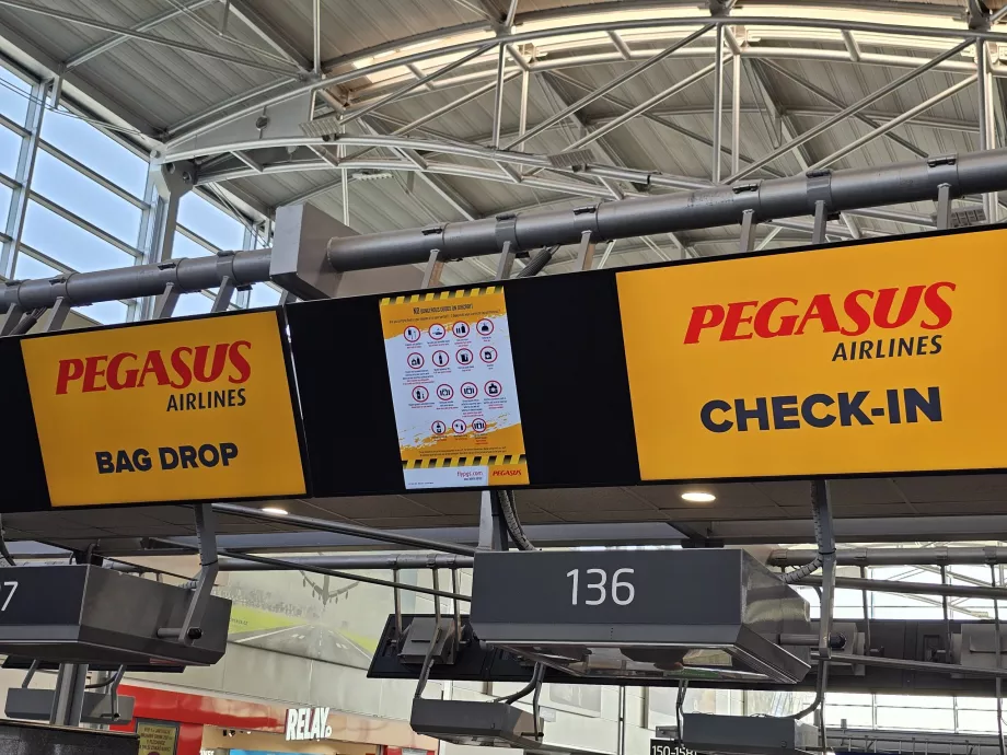 Check-in di bandara