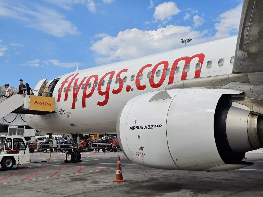 Pendaratan, Pegasus Airlines, Bandara SAW