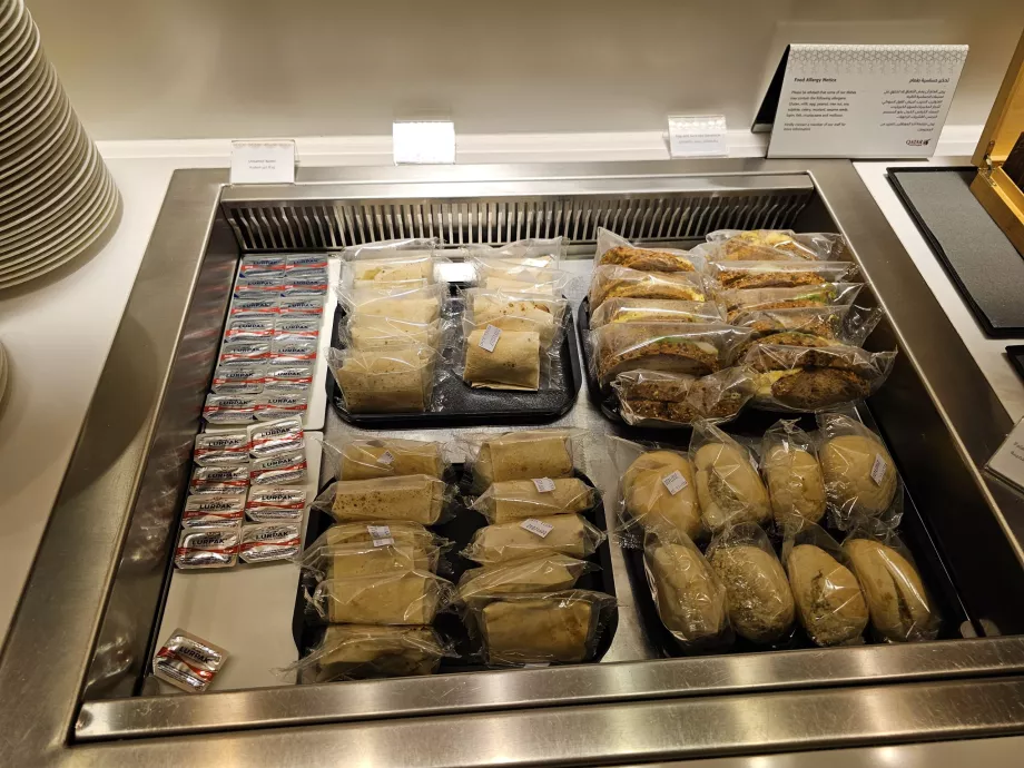 Baguette yang dibungkus dan dibungkus