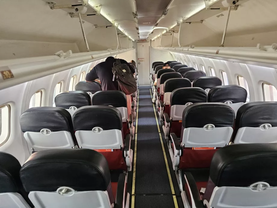 Interior pesawat ATR